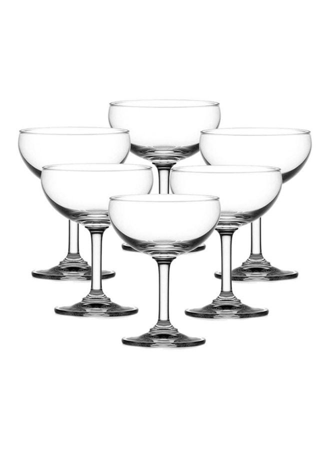Ocean 6 Piece Classic Espresso Martini Glass Set, 200ml Capacity - Clear - Image 2
